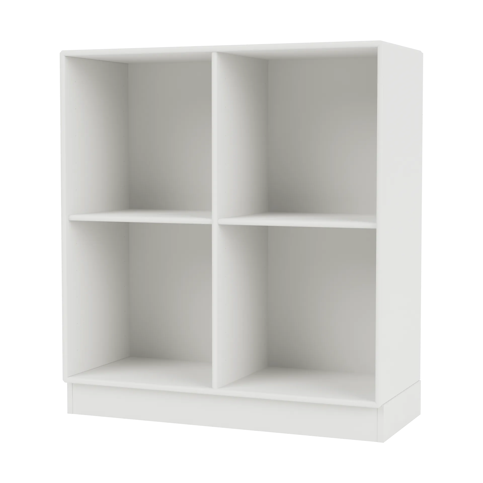 SHOW hylle 69,6 x 69,6 cm, sokkel 7 cm, 01 White Montana