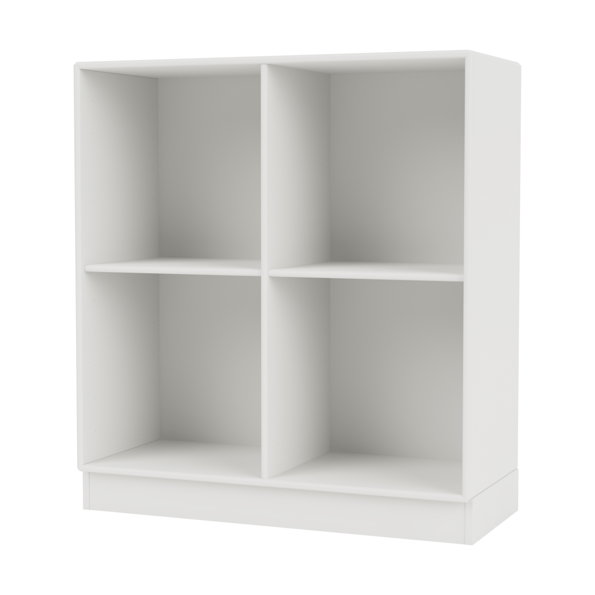 Montana SHOW hylle 69,6 x 69,6 cm, sokkel 7 cm 01 White