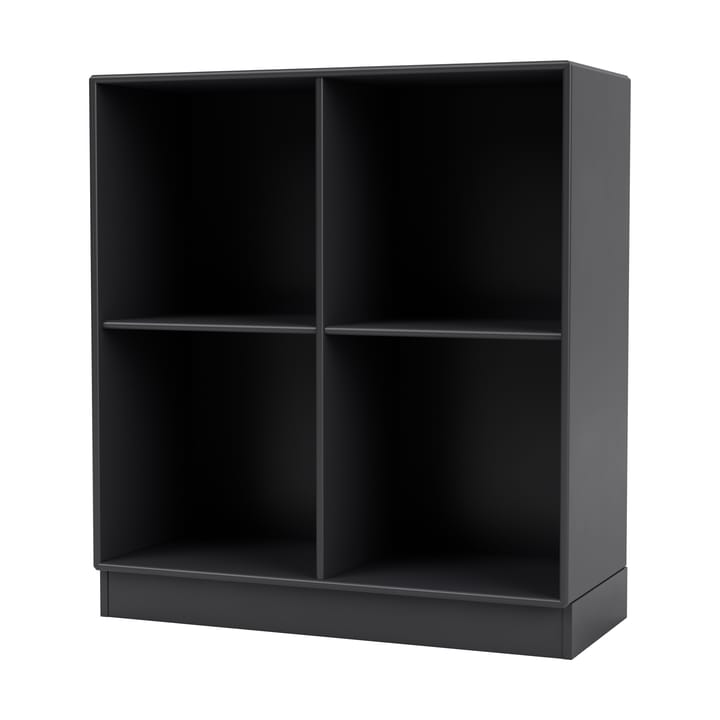 SHOW hylle 69,6 x 69,6 cm, sokkel 7 cm - 04 Anthracite - Montana