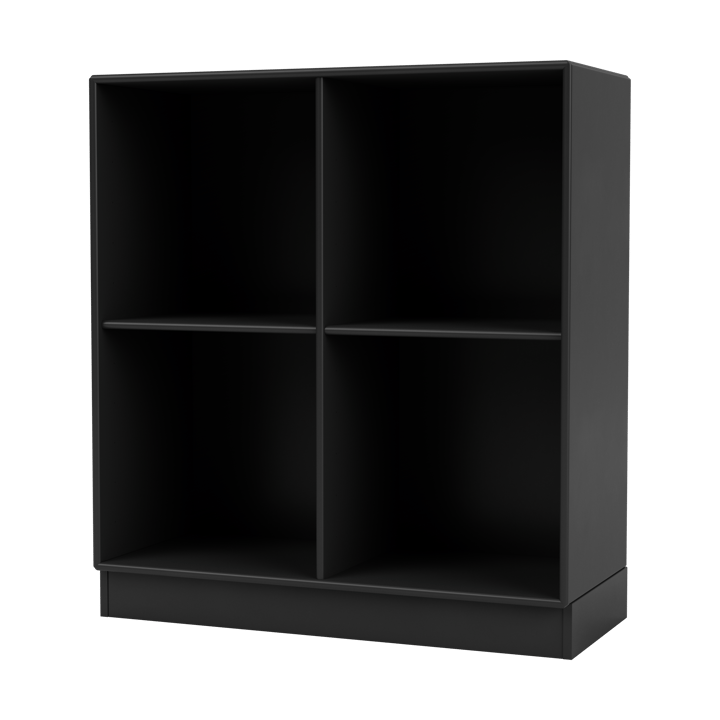 SHOW hylle 69,6 x 69,6 cm, sokkel 7 cm, 05 Black Montana