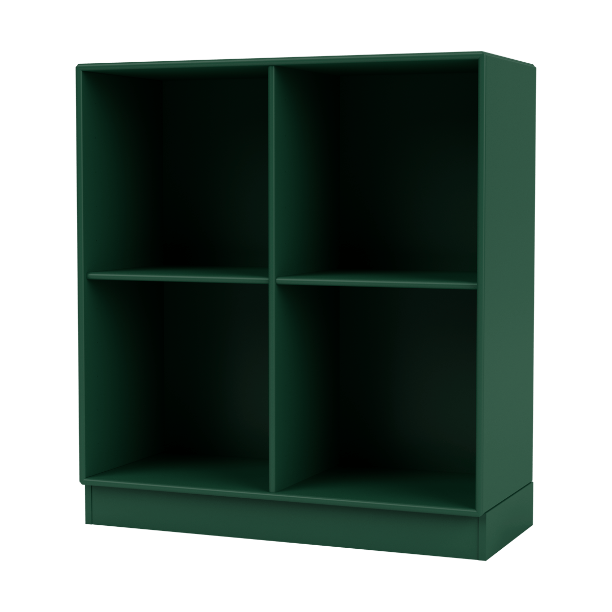 Montana SHOW hylle 69,6 x 69,6 cm, sokkel 7 cm 136 Pine