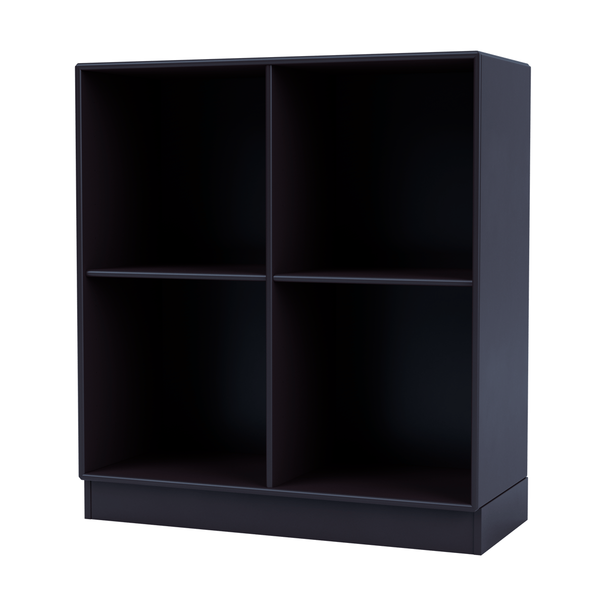 Montana SHOW hylle 69,6 x 69,6 cm, sokkel 7 cm 147 Shadow