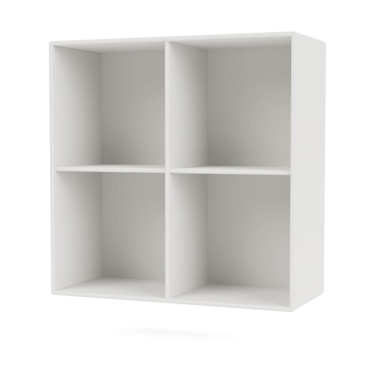 Montana SHOW hylle 69,6x69,6 cm inkl. opphengsskinne 01 White