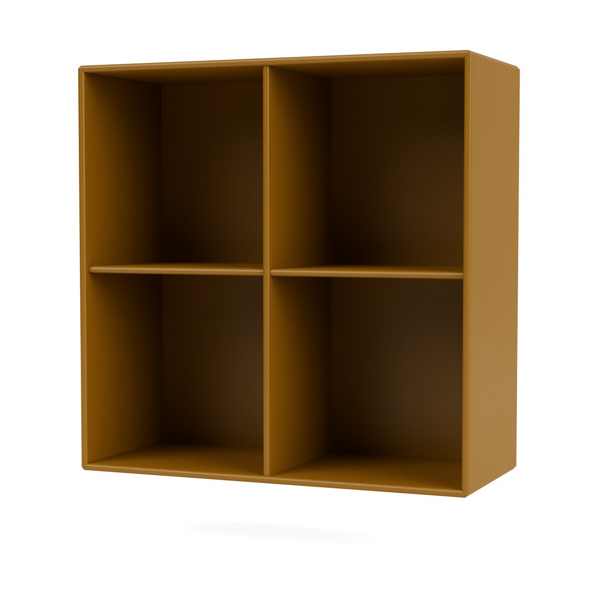 Montana SHOW hylle 69,6x69,6 cm inkl. opphengsskinne 142 Amber