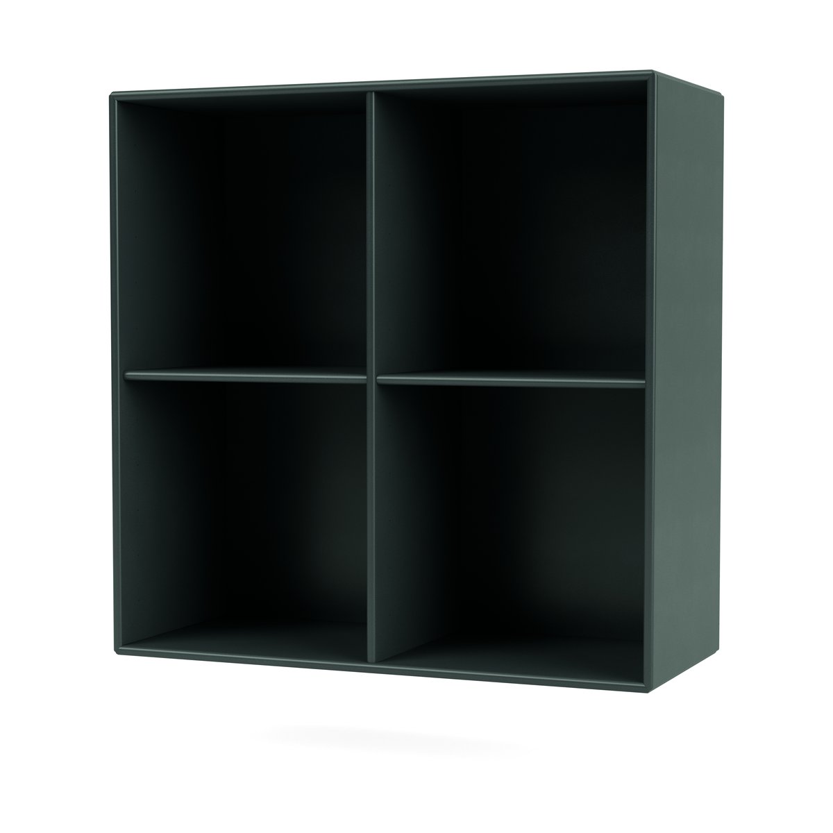 Montana SHOW hylle 69,6x69,6 cm inkl. opphengsskinne 163 BlackJade