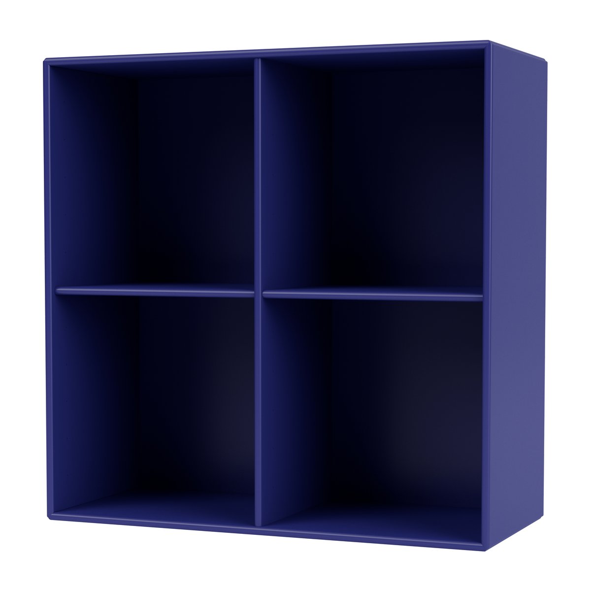 Montana - Show Bookcase, Suspension Rail - Monarch - Hyller & Hyllesystem - Peter J. Lassen - Blå - MDF