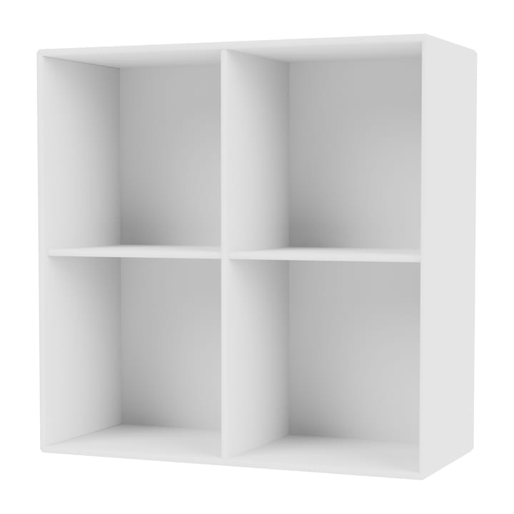 SHOW hylle 69,6x69,6 cm, opphengsskinne - New white - Montana