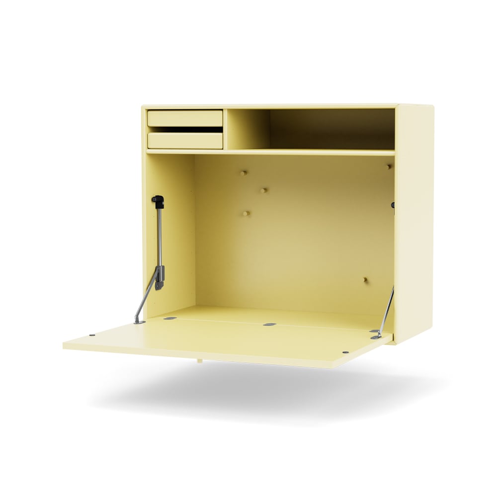 Montana STUDIO skrivebord vegghengt camomile 159
