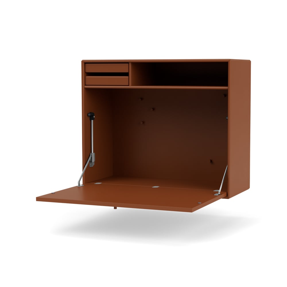 Montana STUDIO skrivebord vegghengt Hazelnut 146