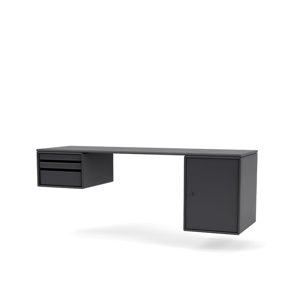 Montana Workshop skrivebord anthracite 04