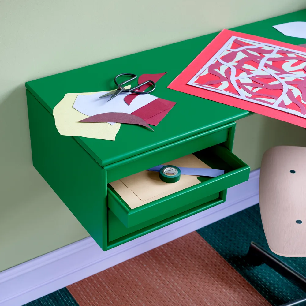 Workshop skrivebord, black 05 Montana