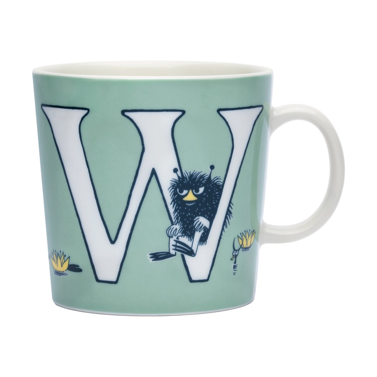 Moomin Arabia ABC Mummikopp 40 cl W | Skandinavisk Design | Mummikopper | Grønn
