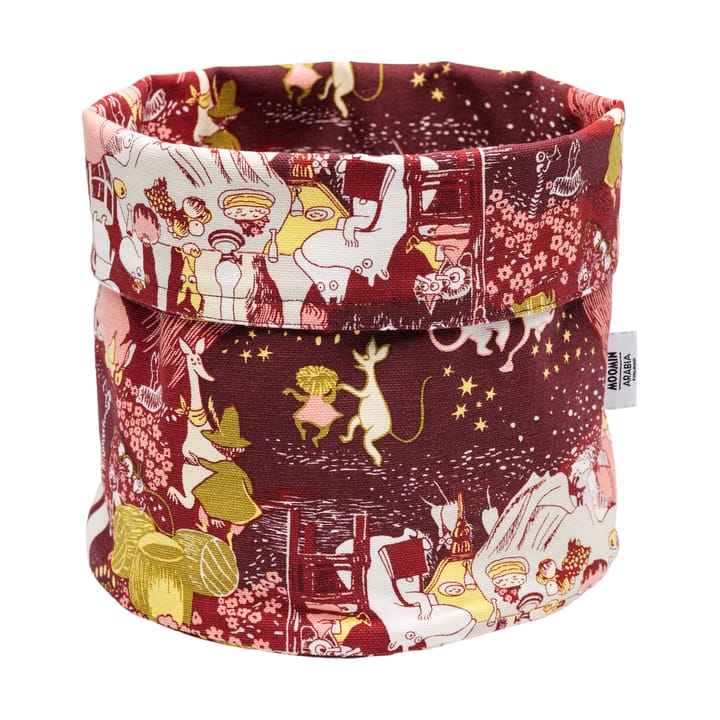 Festlige øyeblikk mummi oppbevaringskurv - Ø20x18 cm - Moomin Arabia