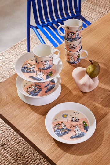 Fishing Mummitallerken 2022 - 19 cm - Moomin Arabia