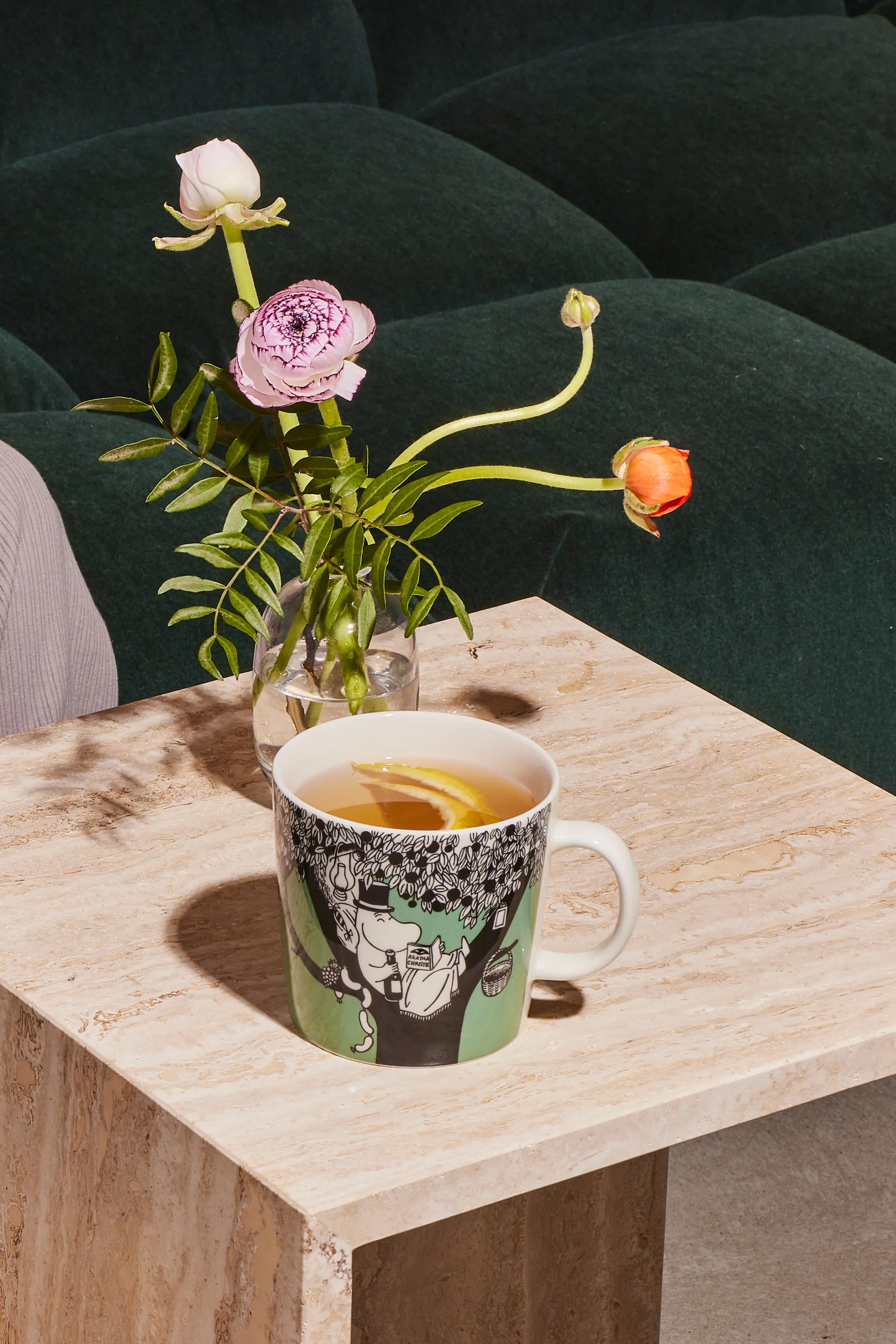 Grønn mummikopp spesial, 40 cl Moomin Arabia