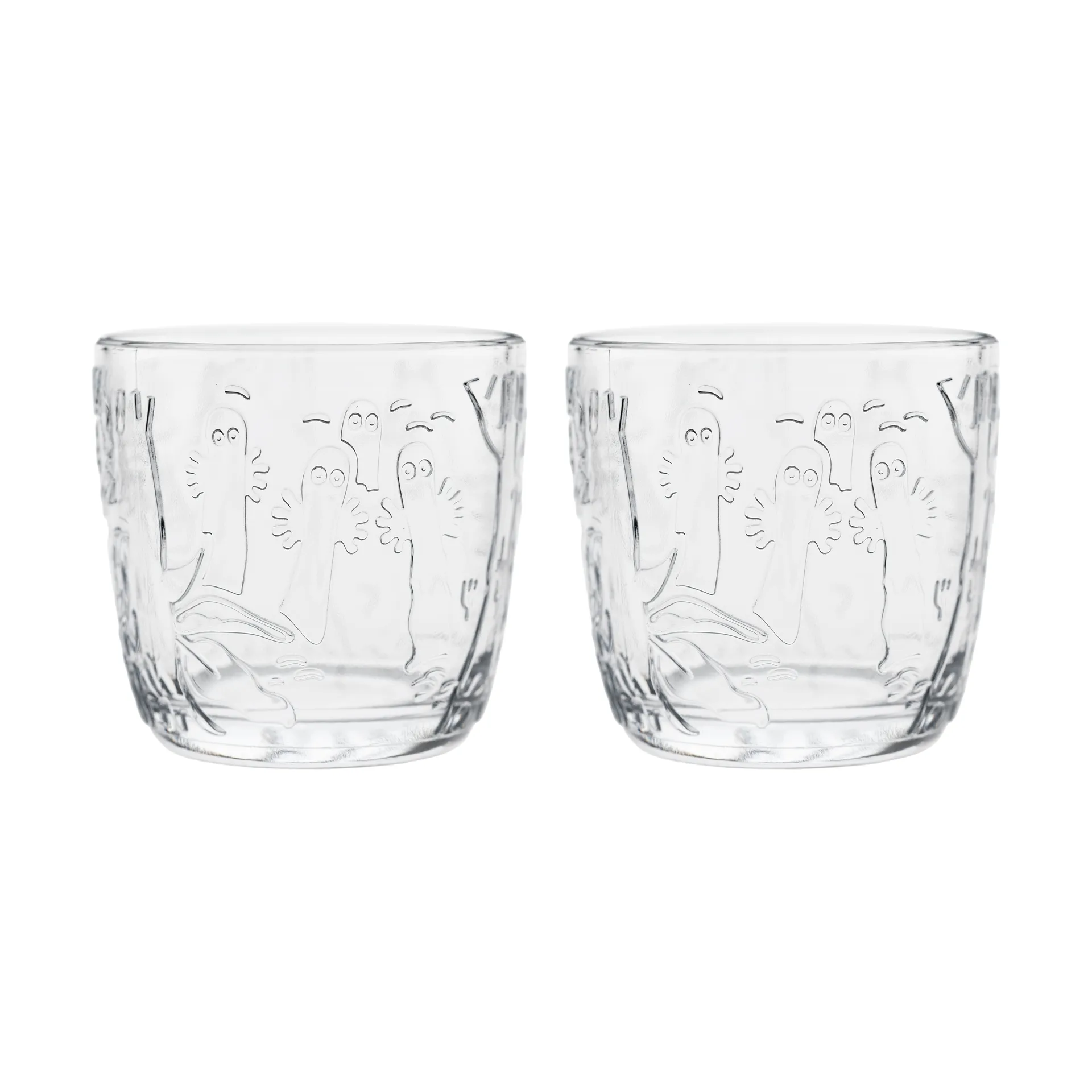 Moomin drikkeglass 28 cl 2-pack, Klar Moomin Arabia