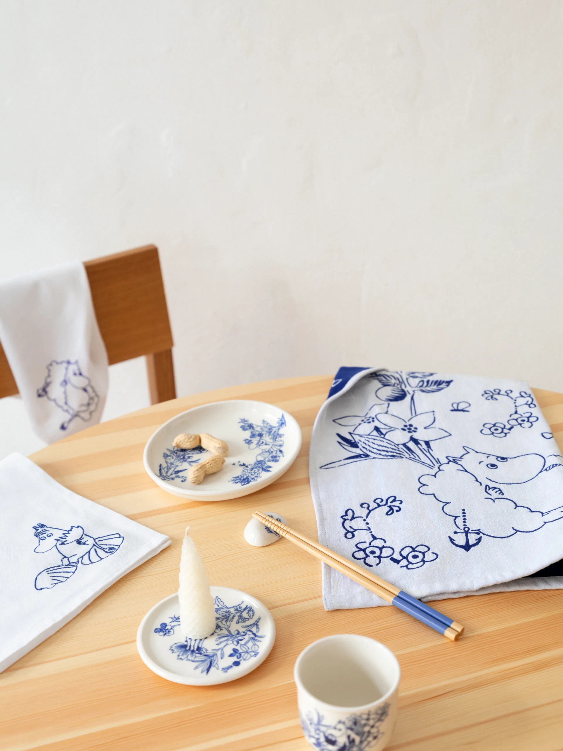 Mumin Haru bomullserviett, 45x45 cm Moomin Arabia