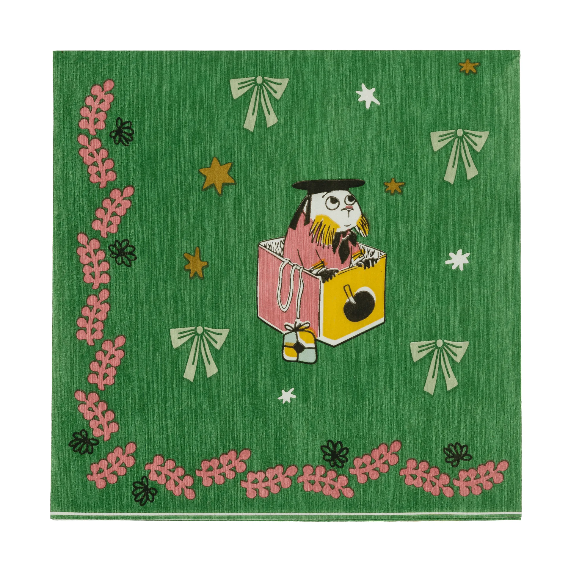 Mumin papirserviett, Kjærlighetsgave, 33x33 cm, 20-pakning Moomin Arabia