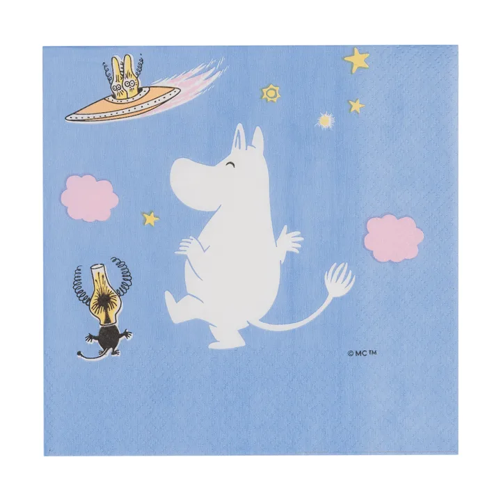 Mumin papirserviett - Romteventyr, 20-pakning - Moomin Arabia
