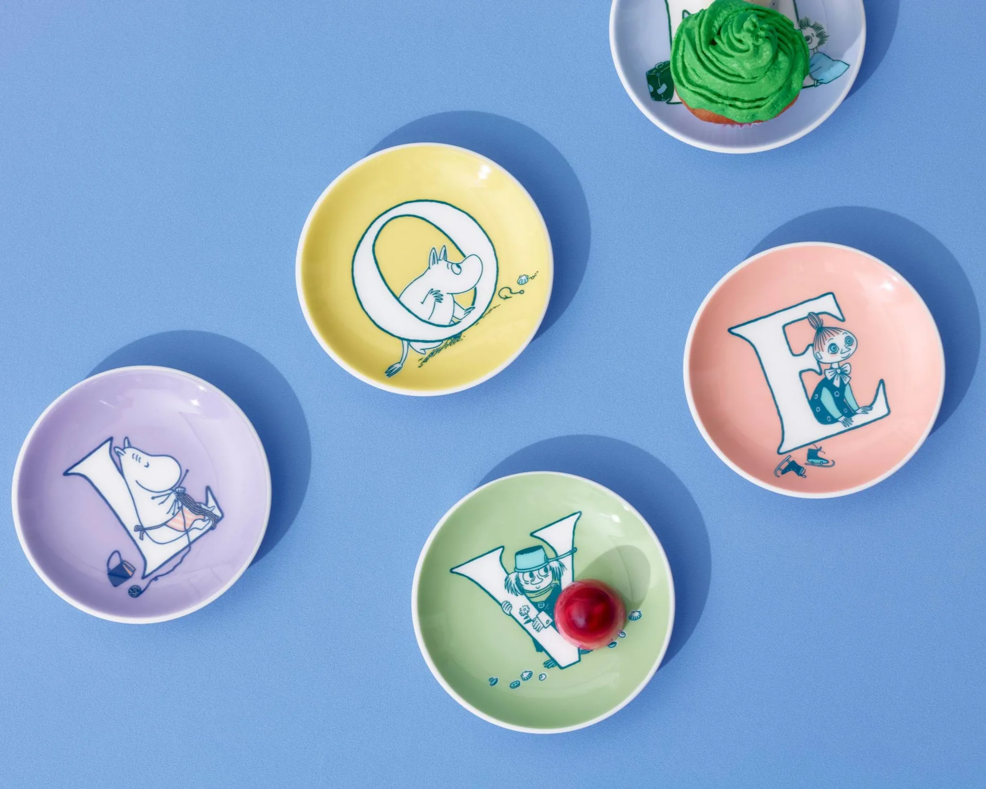 Mummi ABC minitallerken, Ø, 10,5 cm Moomin Arabia