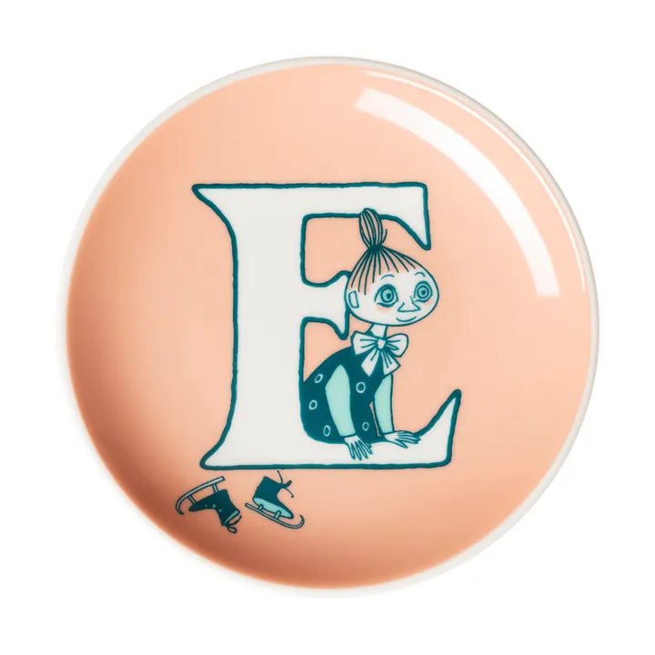 Mummi ABC minitallerken - E, 10,5 cm - Moomin Arabia