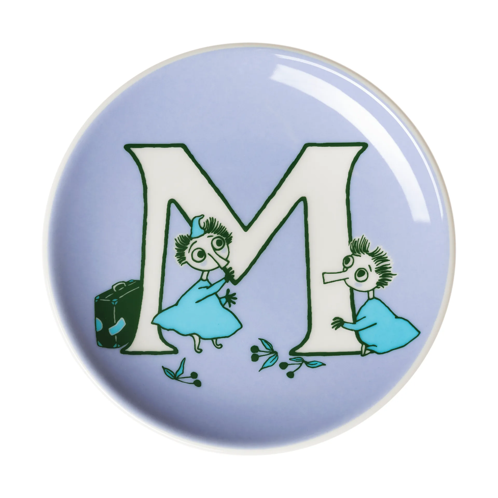 Mummi ABC minitallerken, M, 10,5 cm Moomin Arabia