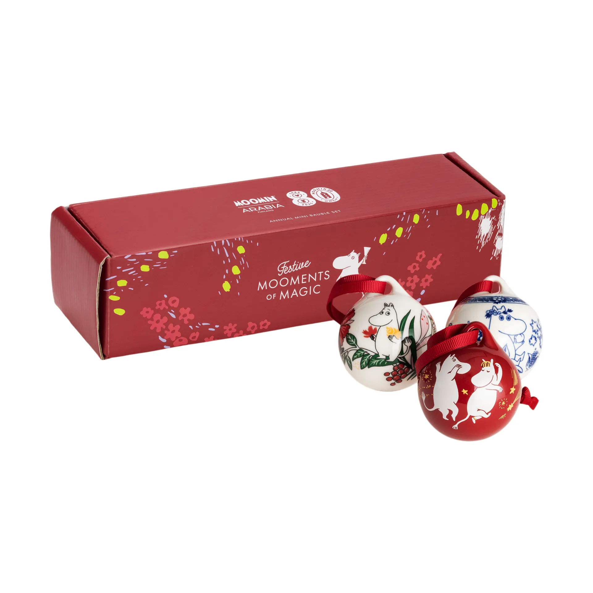 Mummi årskule Ø5 cm 3 deler, 2025 Moomin Arabia