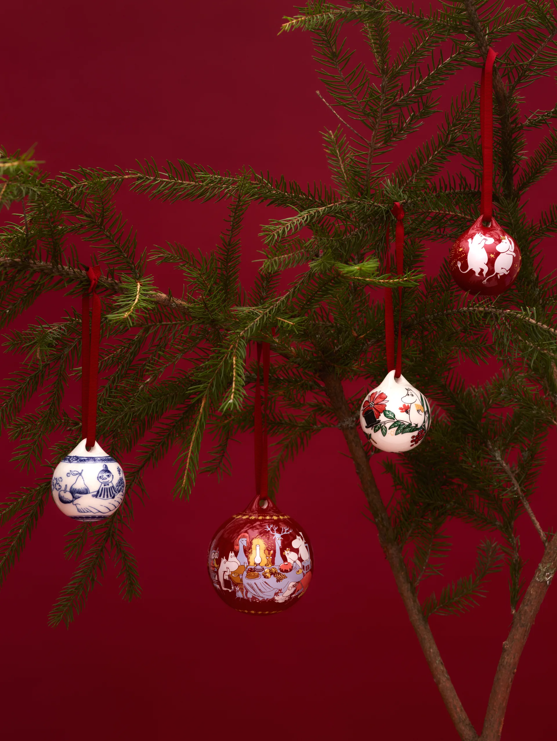 Mummi årskule Ø5 cm 3 deler, 2025 Moomin Arabia