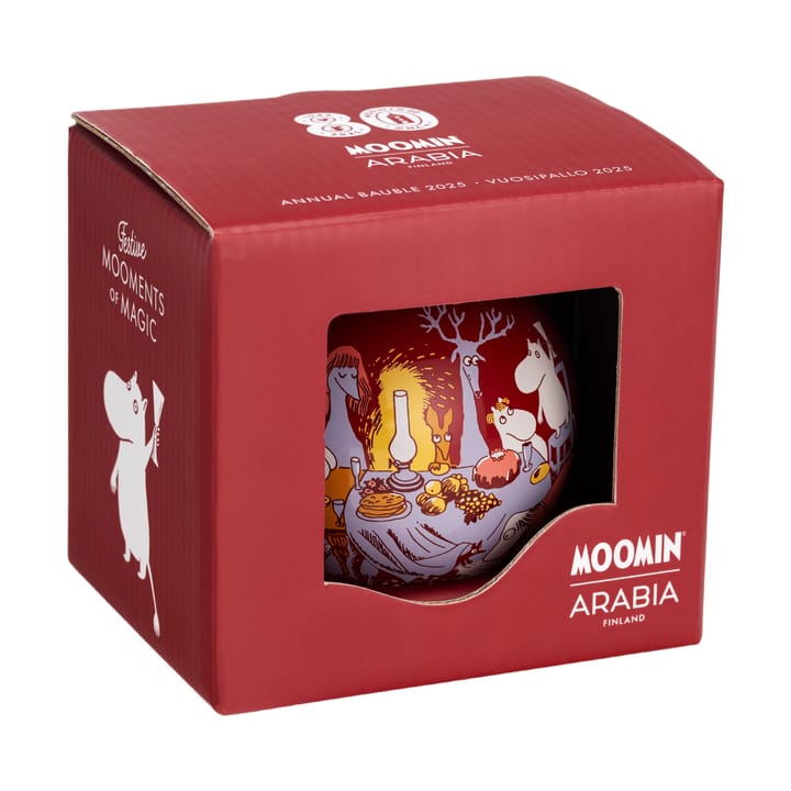 Mummi årskule Ø8 cm, 2025, Festlige stunder Moomin Arabia