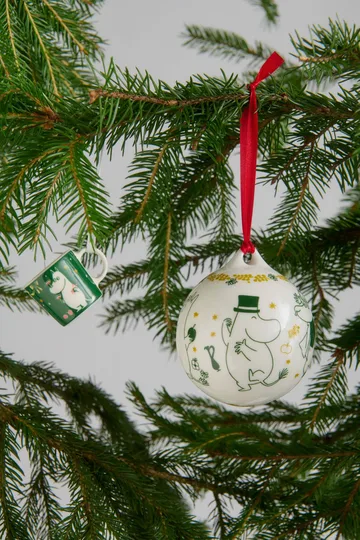 Mummi årskule Ø8 cm - 2026, Kjærlighetsgave - Moomin Arabia
