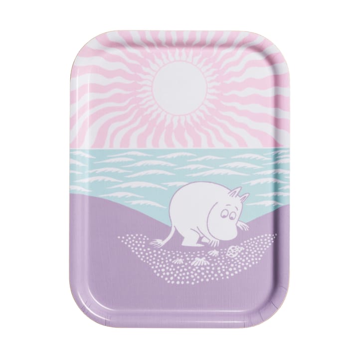 Mummi brikke Stranddag - 20x27 cm - Moomin Arabia