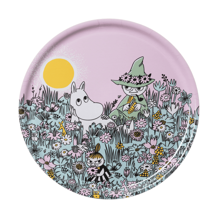 Mummi brikke Venner for Alltid , Ø35 cm Moomin Arabia
