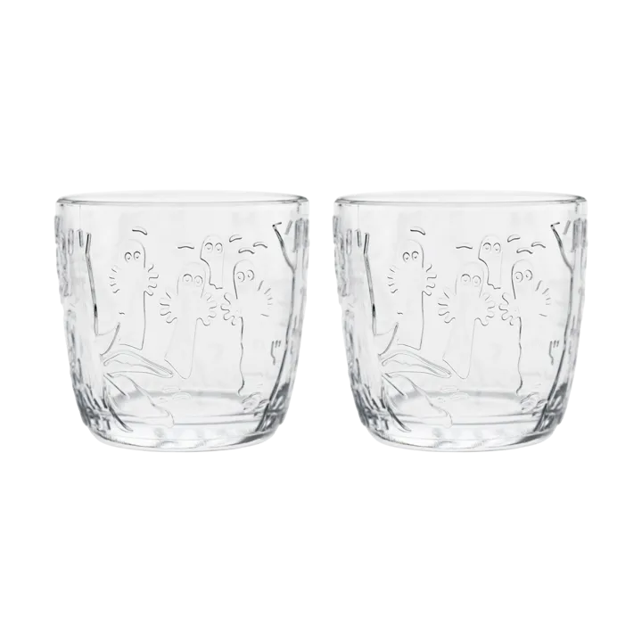 Mummi drikkeglass 28 cl 2-pack - Klar - Moomin Arabia