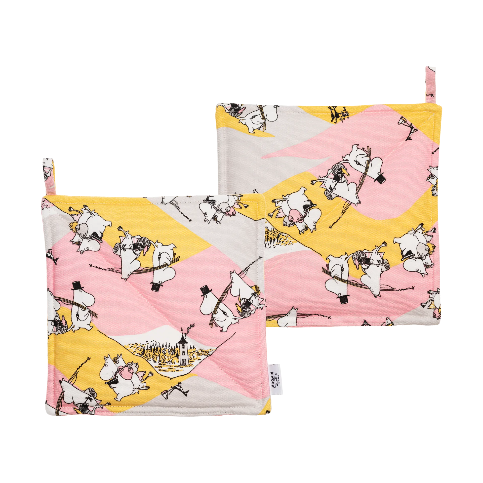 Mummi gryteklut Familiekos, 2-pk, 22x22 cm Moomin Arabia