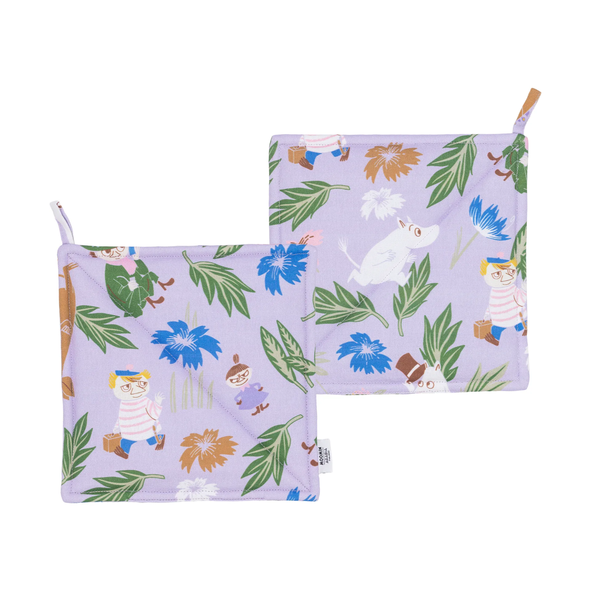 Mummi grytelapp 22x26 cm 2-pk, Lilla Moomin Arabia