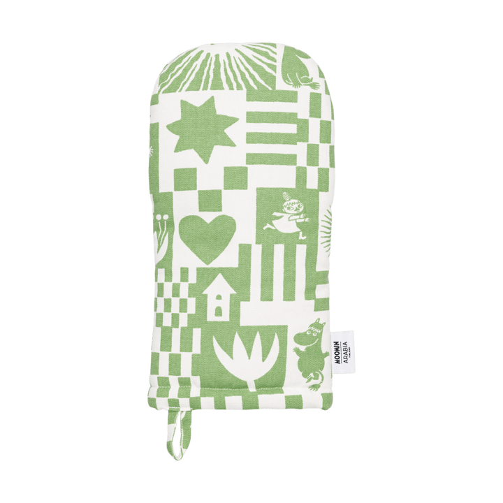 Mummi grytevott Fest 15x34 cm - Grønn - Moomin Arabia