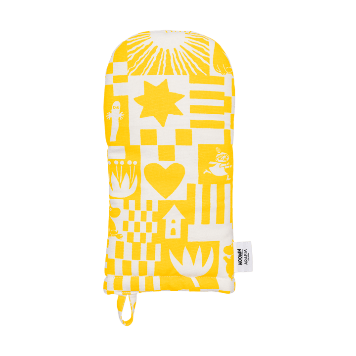 Mummi grytevott Fest 15x34 cm, Gul Moomin Arabia