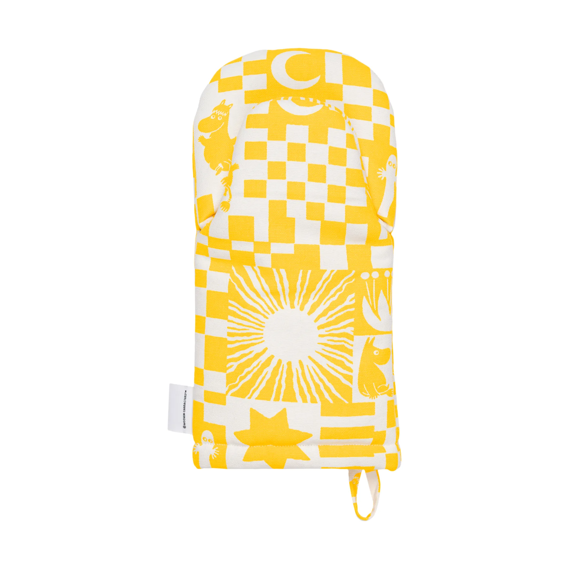 Mummi grytevott Fest 15x34 cm, Gul Moomin Arabia