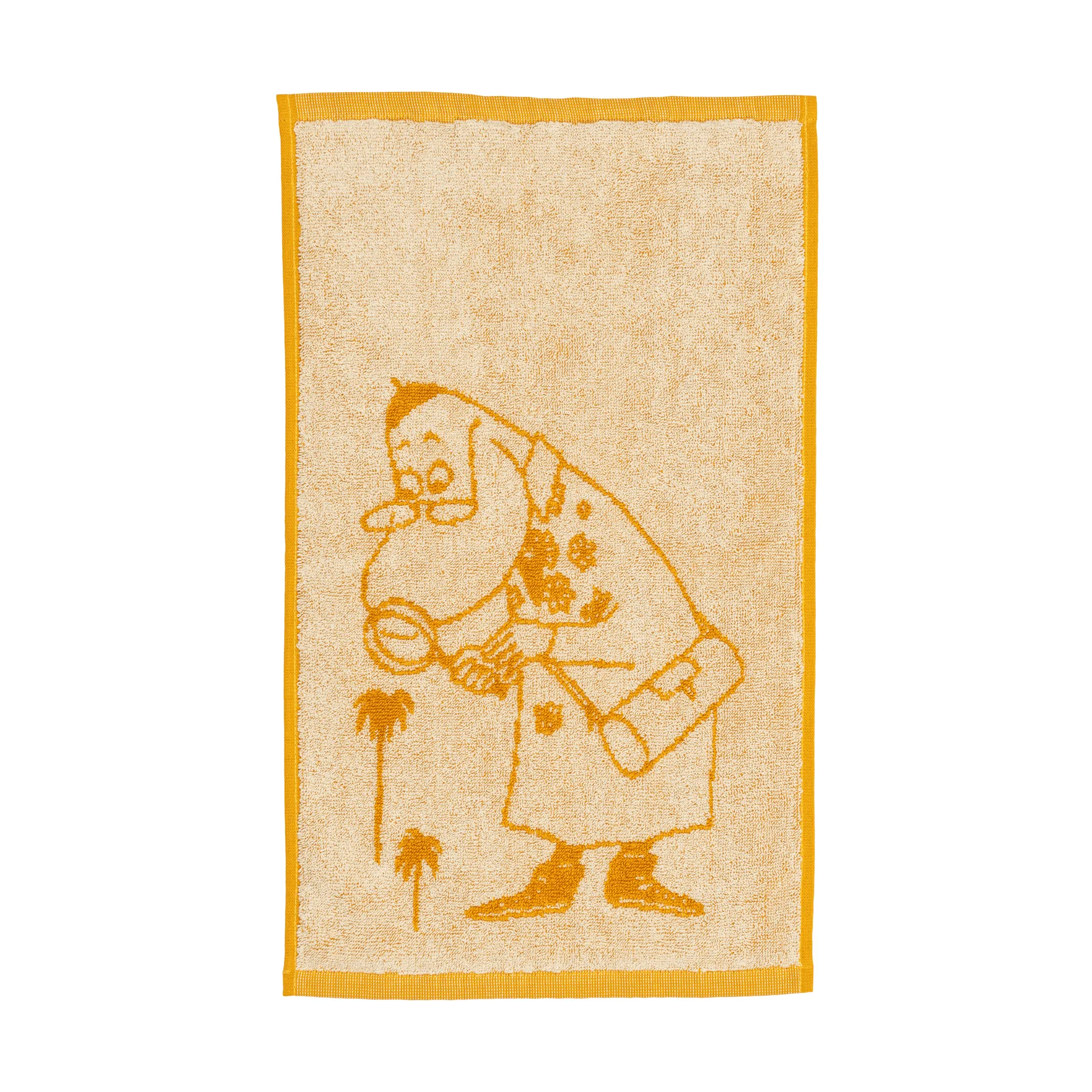 Mummi håndkle 30 x 50 cm, Hemulen, oker Moomin Arabia