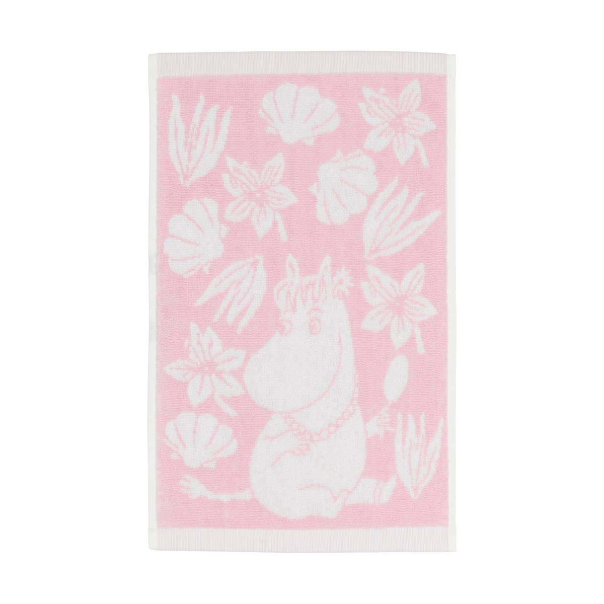 Bilde av Moomin Arabia Mummi håndkle 30 x 50 cm Skjell rosa