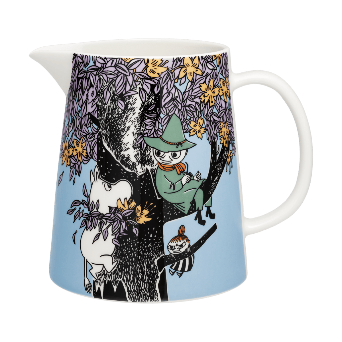 Moomin Arabia Mummi kanne Venner for Alltid 1 L | Skandinavisk Design | Vannkarafler & Vannmugger | Multi
