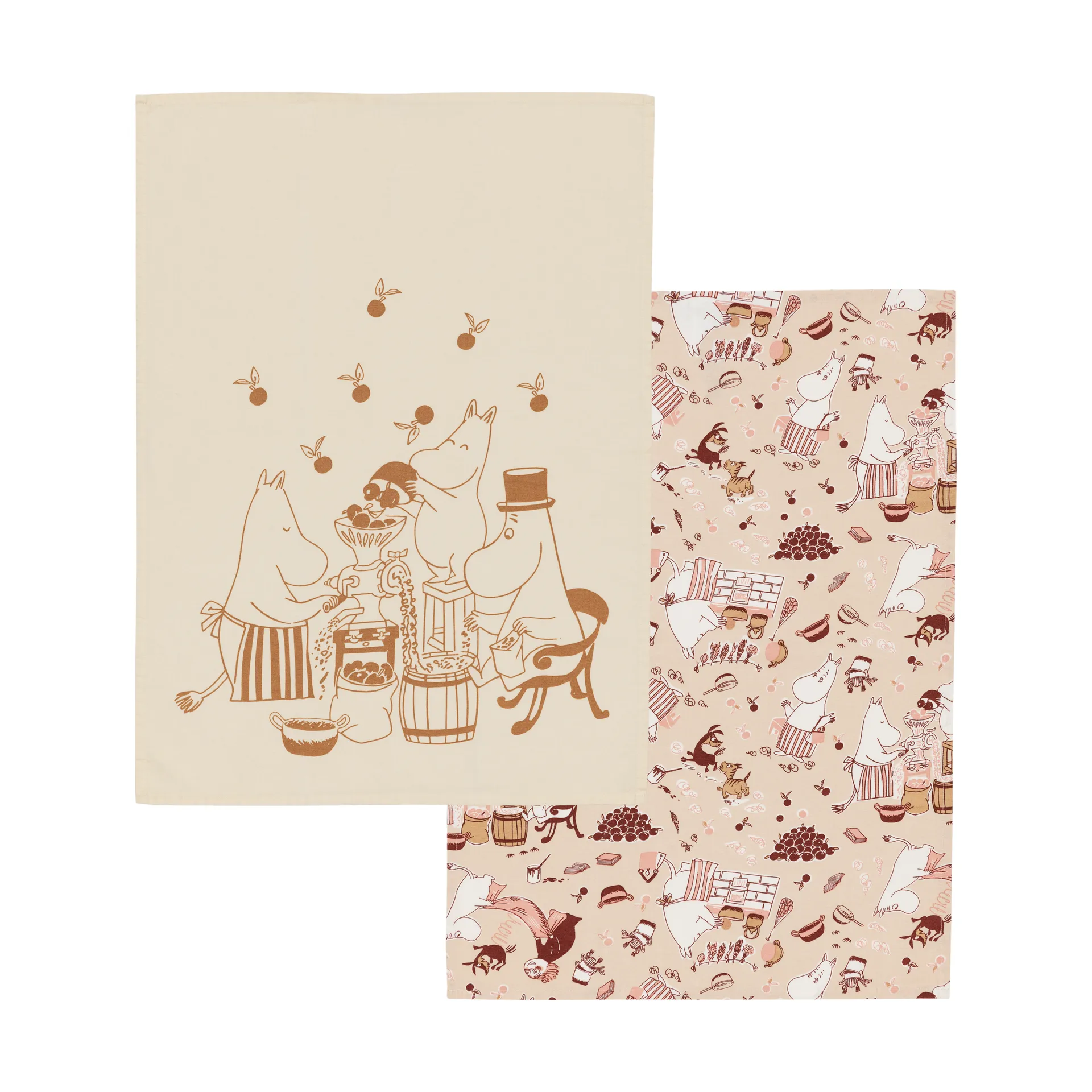 Mummi kjøkkenhåndkle 50x70 cm 2-pk, Husarbeid Moomin Arabia