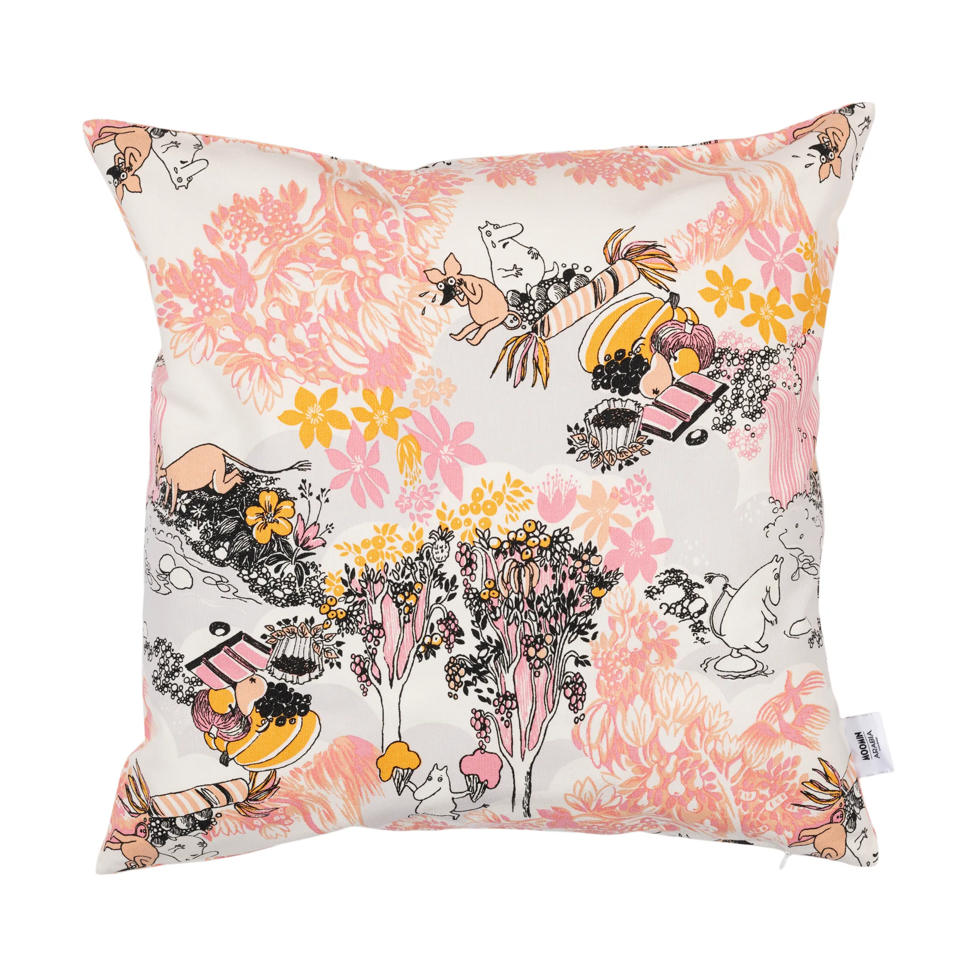 Mummi putetrekk 50x50 cm, Rosa Moomin Arabia