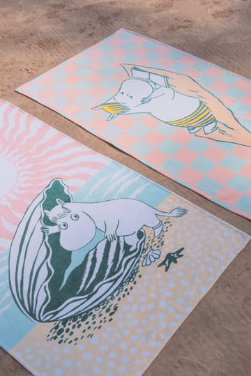 Mummi strandhåndkle Stranddag - 93x150 cm - Moomin Arabia
