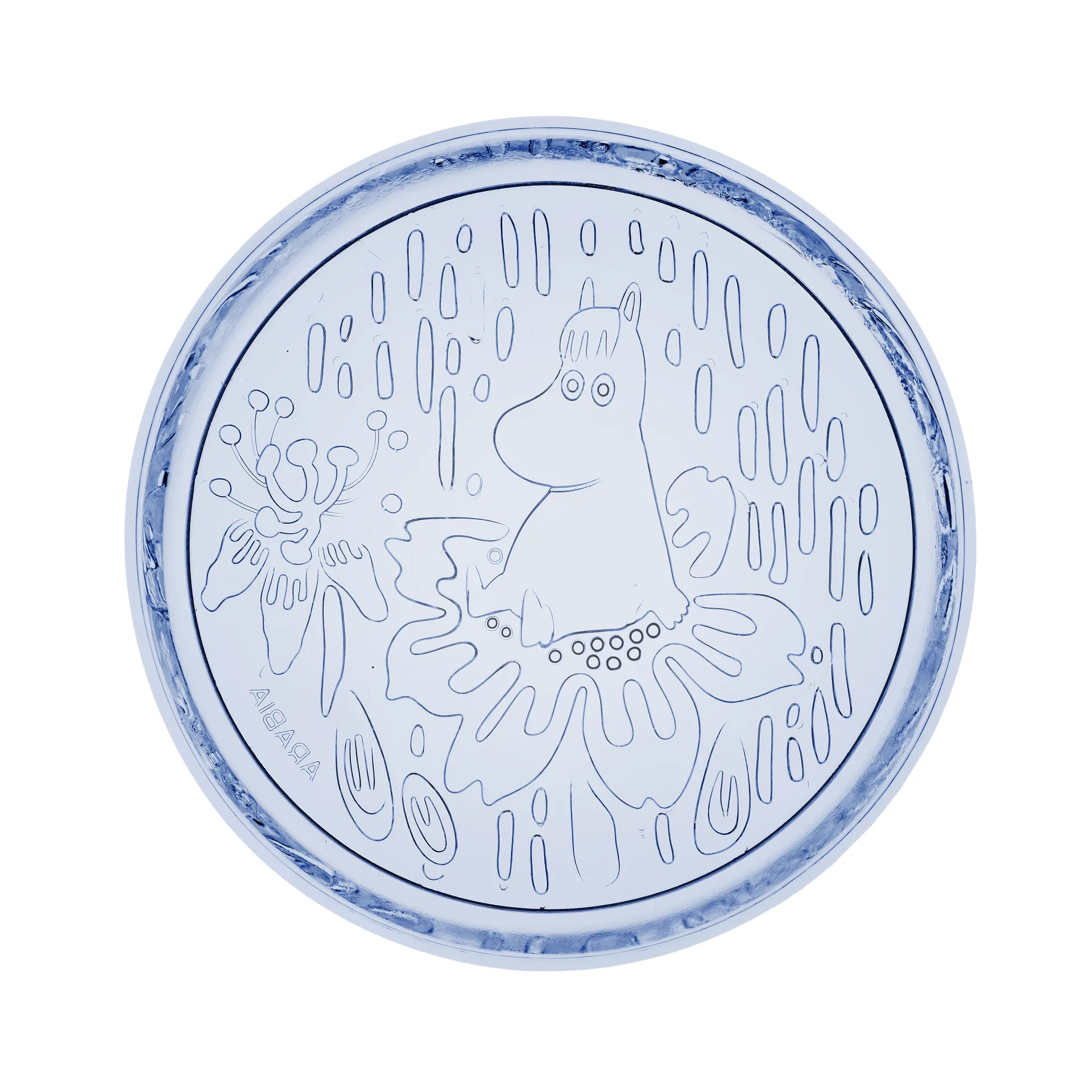Mummi tallerken Ø15,5 cm, Aqua Moomin Arabia