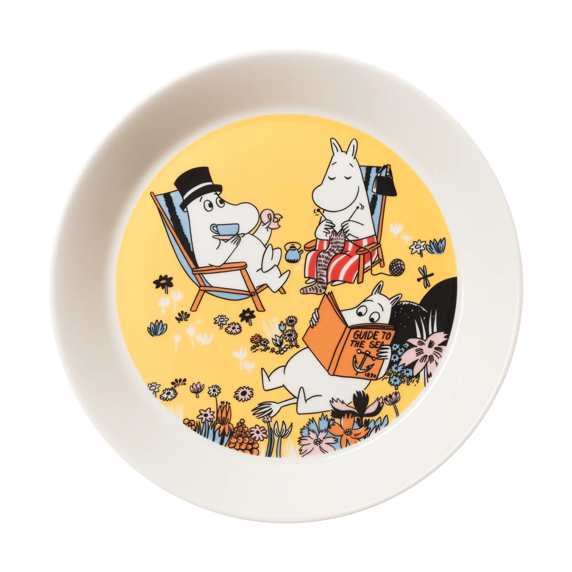 Mummi tallerken Familiekos, Ø19,5 cm Moomin Arabia