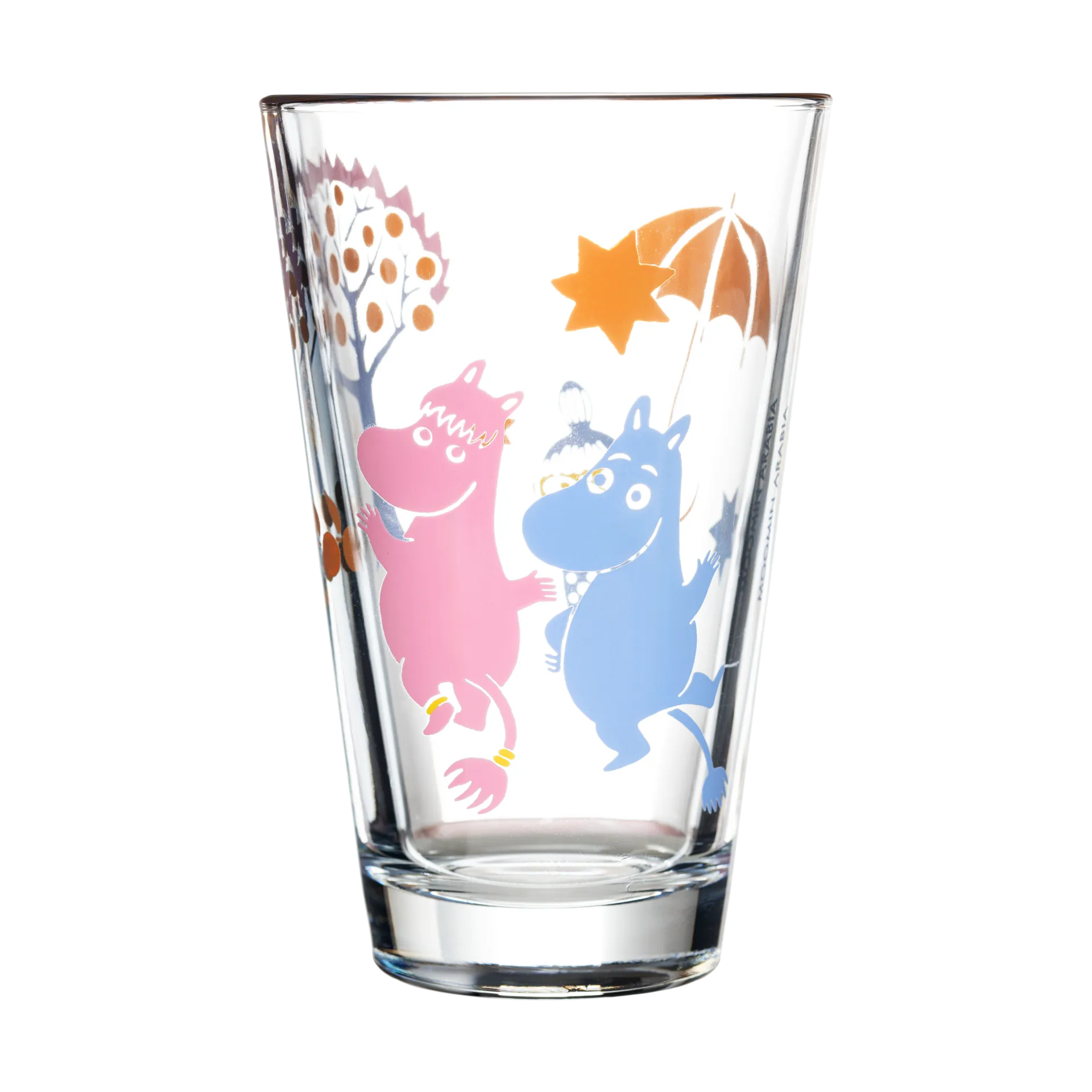 Mummiglass Fest 30 cl 2-pk, Klar Moomin Arabia