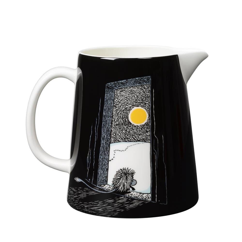 Moomin Arabia Mummikanne Stamfaren 1 l | Skandinavisk Design | Vannkarafler & Vannmugger | Svart