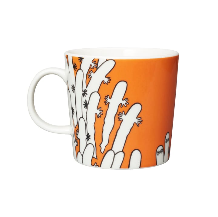 Mummikopp Classic 75 år Limited Edition, Hattifnattene oransje Moomin Arabia