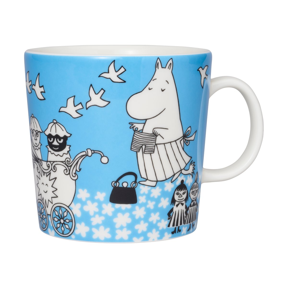 Moomin Arabia Mummikopp Fred 40 cl Blå | Skandinavisk Design | Mummikopper | Blå